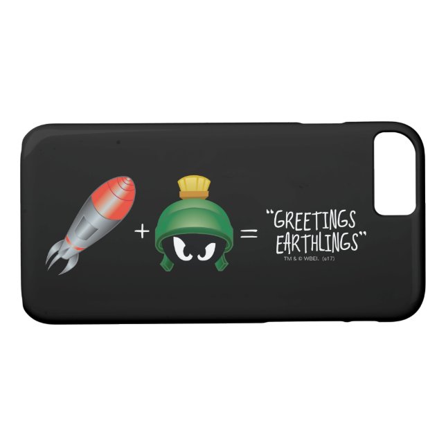 MARVIN THE MARTIAN™ Emoji Equation Case-Mate iPhone Skal (Baksida (horisontal))