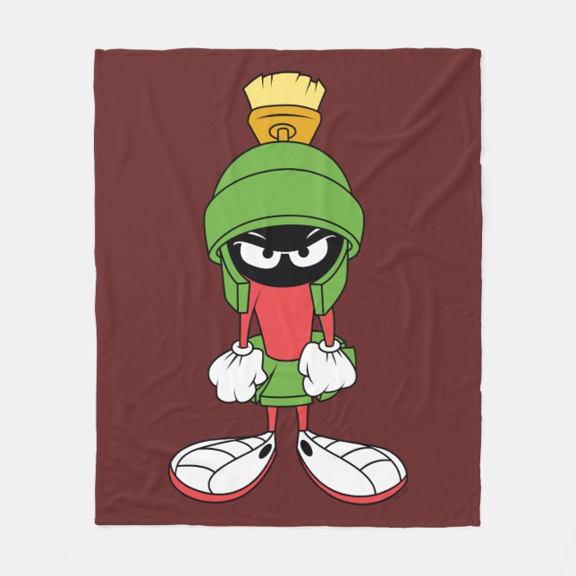 MARVIN THE MARTIAN™ Förargad Fleecefilt (Framsidan)