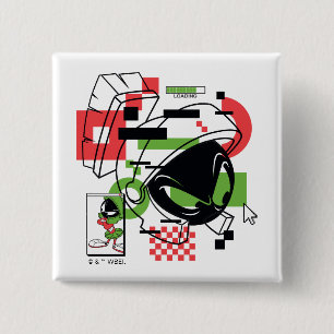 MARVIN THE MARTIAN™ Glitch Knapp