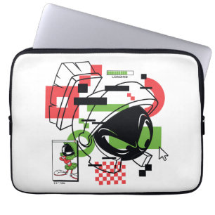 MARVIN THE MARTIAN™ Glitch Laptop Fodral