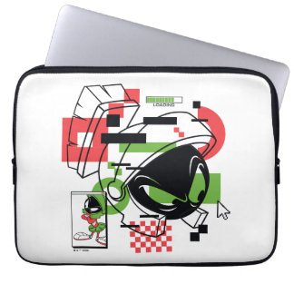 MARVIN THE MARTIAN™ Glitch Laptop Fodral