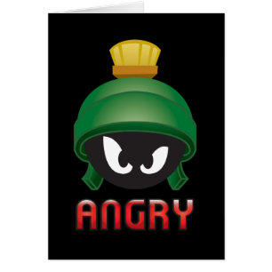MARVIN THE MARTIAN™ Ilsken Emoji Hälsningskort