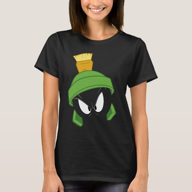 MARVIN THE MARTIAN™ Ilsket Ansikte T Shirt (Framsida)