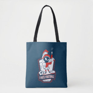 MARVIN THE MARTIAN™ "Jag hatar fotboll" Grafik Tygkasse