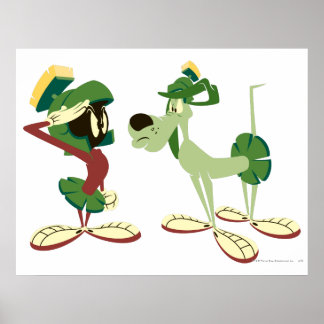 MARVIN THE MARTIAN™ och K-9 2 Poster