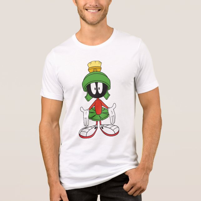 MARVIN THE MARTIAN™ Öppna armar T Shirt (Framsida)