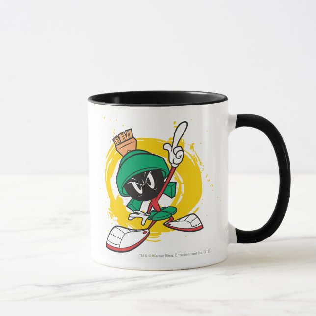 MARVIN THE MARTIAN™ Pekar Uppåt Mugg (Höger)