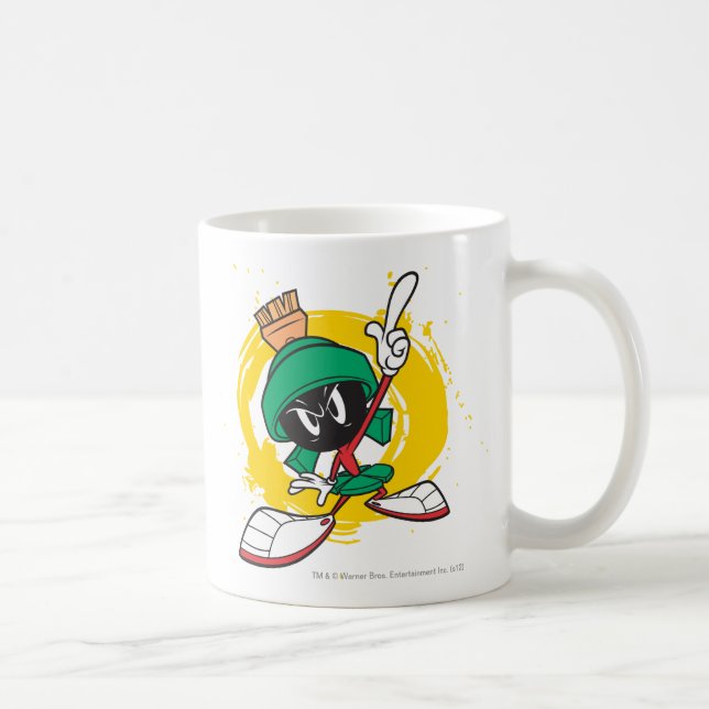 MARVIN THE MARTIAN™ Pekar Uppåt Mugg (Höger)