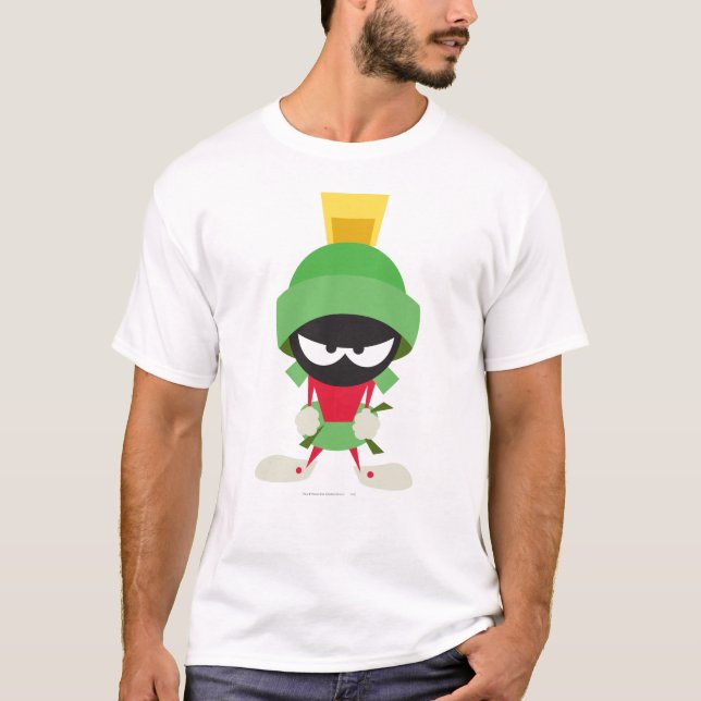 MARVIN THE MARTIAN™ Redo att Attackera Tee Shirt (Framsida)