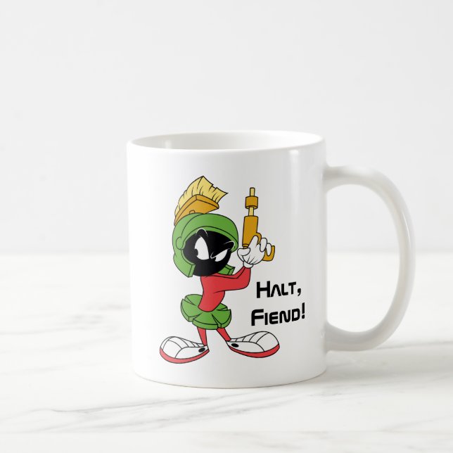 MARVIN THE MARTIAN™ Redo med laser Kaffemugg (Höger)