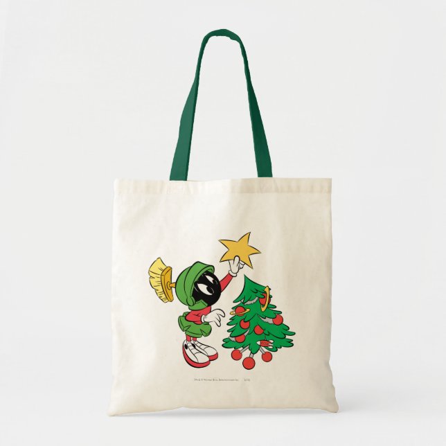 MARVIN THE MARTIAN™ sätter stjärna på julgranen Tygkasse (Framsidan)