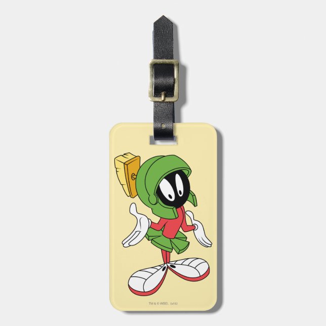 MARVIN THE MARTIAN™ Shrug Bagagebricka (Vertikal Framsida)