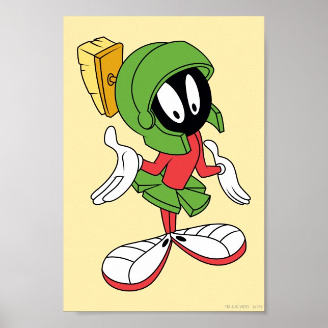 MARVIN THE MARTIAN™ Shrug Poster (Framsidan)