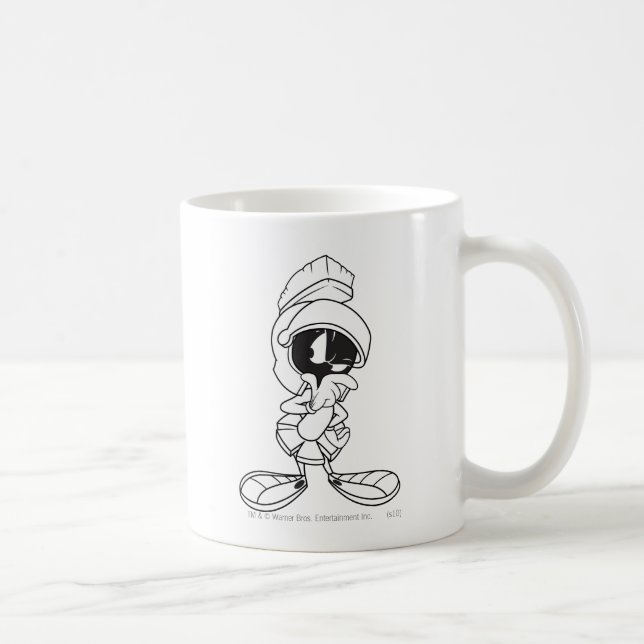 MARVIN THE MARTIAN™ Tänker Kaffemugg (Höger)