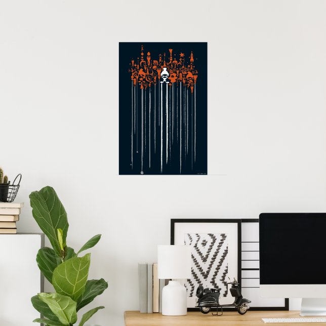 MARVIN the MARTIAN™ Weapons of Mass Destruction Poster (Hemmakontoret)