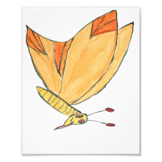 Marvin the Moth Fototryck (Framsidan)