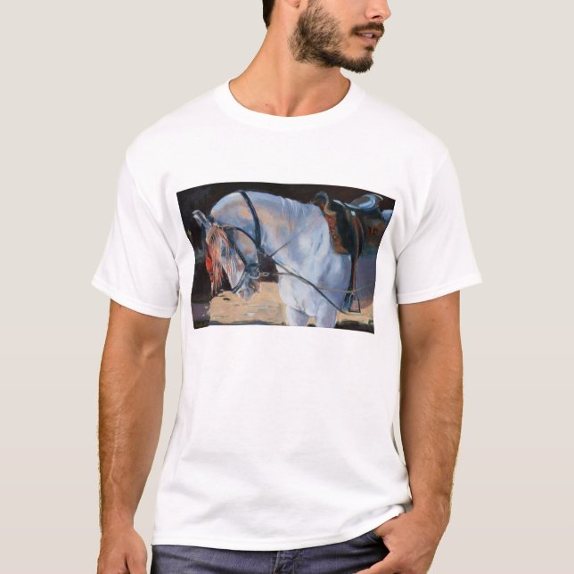 Marwari häst Rajasthan 2010 T-shirt (Framsida)