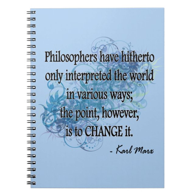 Marx Anteckningsbok Med Spiral (Framsidan)