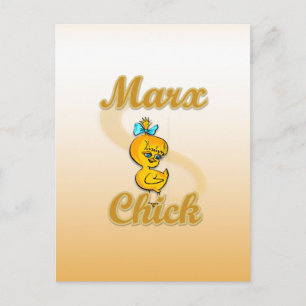 Marx Chick Vykort