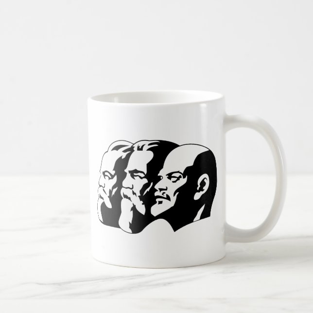 Marx, Engels et Lénin Kaffemugg (Höger)