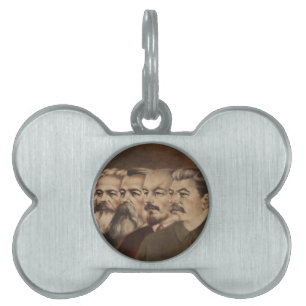 Marx, Engels, Lenin och Stalin ID-bricka Husdjur