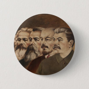 Marx, Engels, Lenin och Stalin Knapp