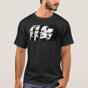 Marx, Engels, Lenin, Trotsky Sticker T Shirt
