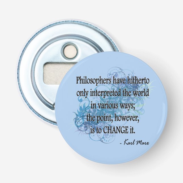 Marx Flasköppnare (Framsidan)