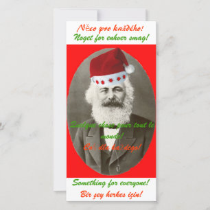 Marx-julkort Julkort