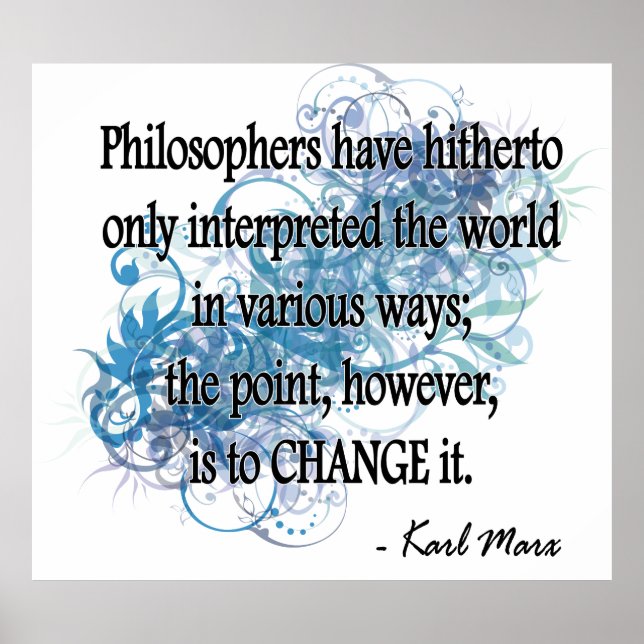 Marx Poster (Framsidan)