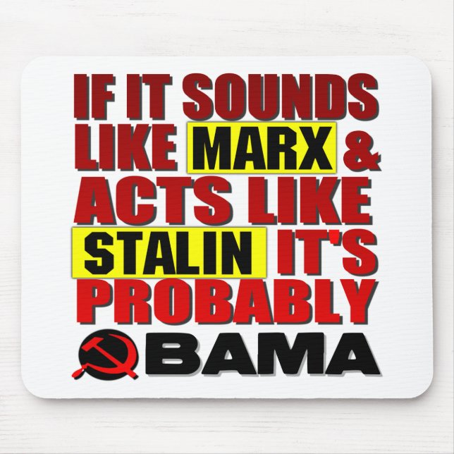 Marx Stalin? Obama! Musmatta (Framsidan)