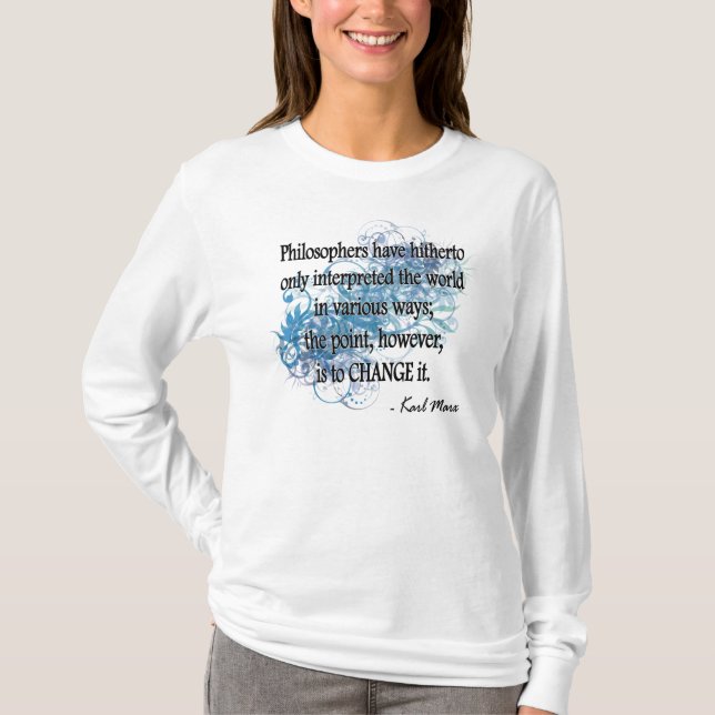 Marx Tee Shirt (Framsida)