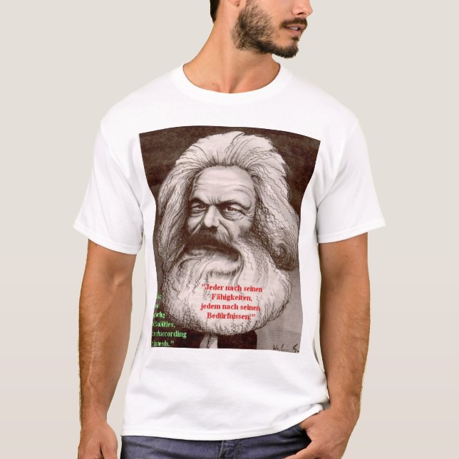 Marx Tee Shirt (Framsida)