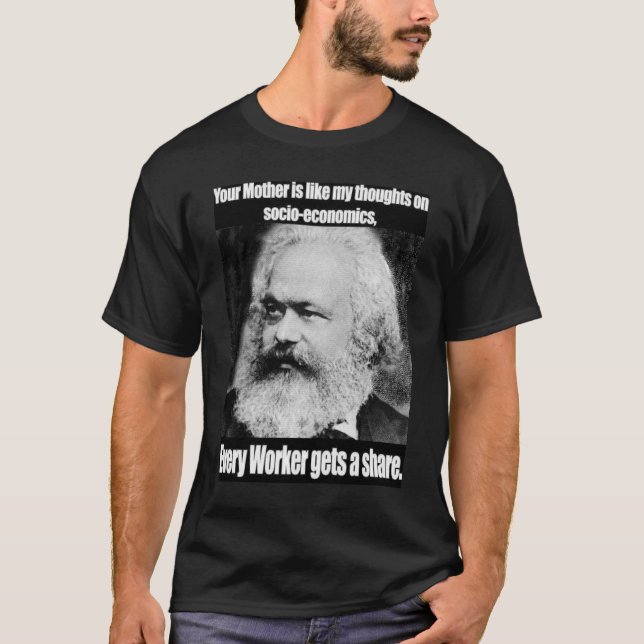 marx utslagsplats tee shirt (Framsida)