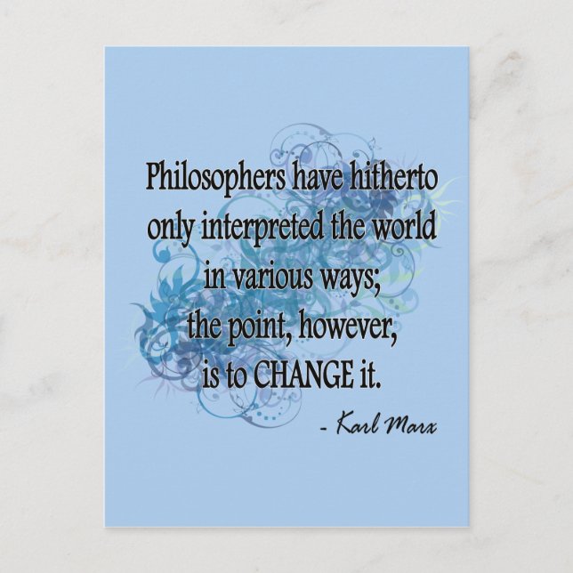 Marx Vykort (Framsida)