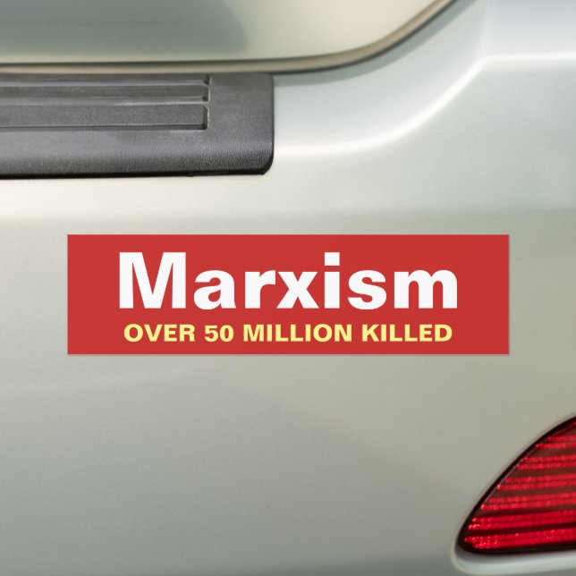 Marxism Bumper Sticker Bildekal (På Bil)