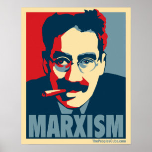 Marxism: Obama parodiaffisch Poster