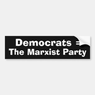 Marxistiskt party bildekal