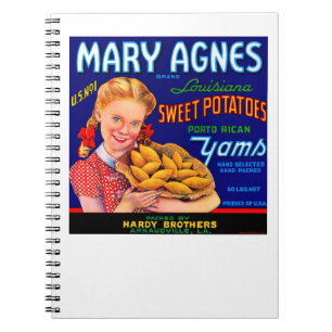 Mary Agnes Louisiana Yams Anteckningsbok