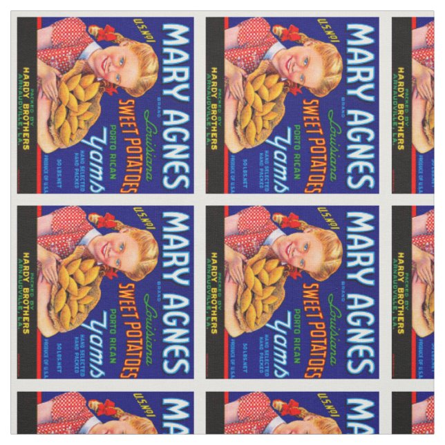 Mary Agnes Louisiana Yams Tyg (Provkarta)