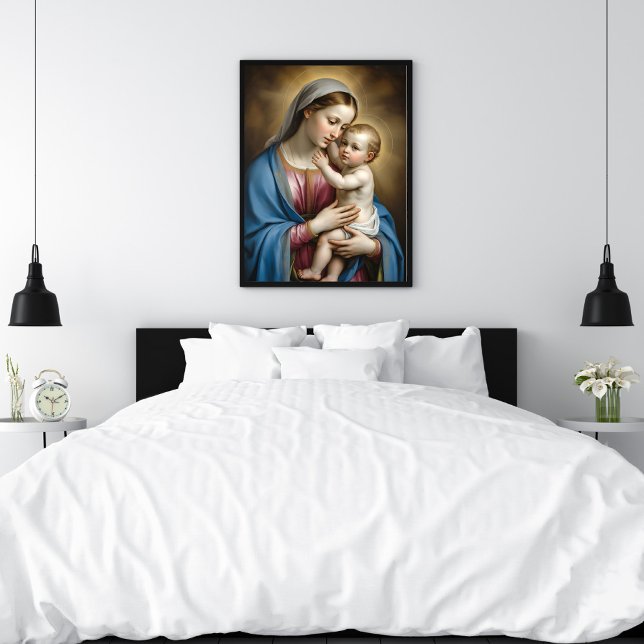 Mary And Baby Jesus Poster (Skapare uppladdad)