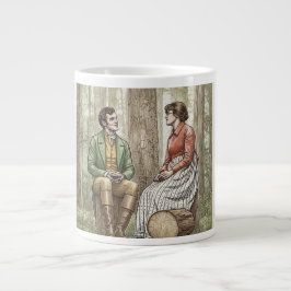 Mary and Tom in "The Other Bennet Sister" Jumbo Mugg