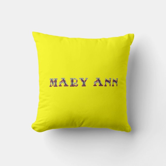 Mary Ann American MoJo Pillow Kudde (Framsida)