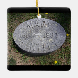 Mary Ann Huntley 1814-1897 Julgransprydnad Keramik