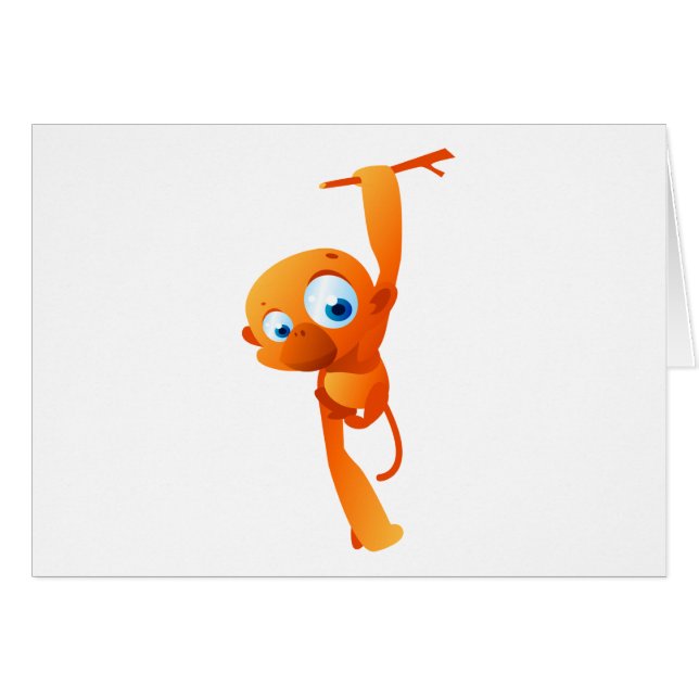 Mary apan hälsningskort (Framsidan Horizontal)