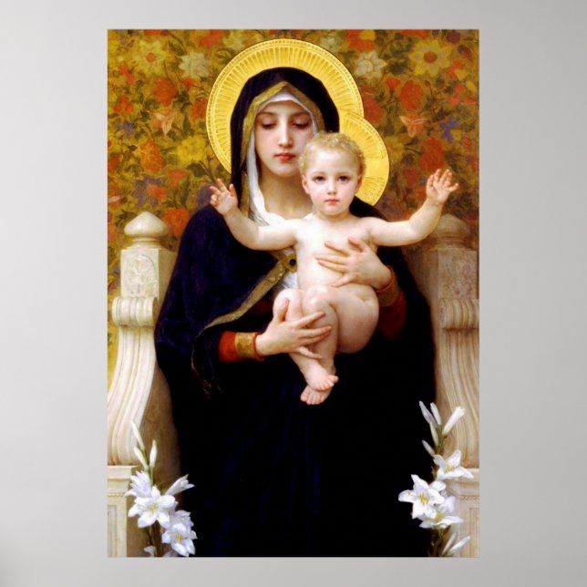 Mary & Baby Jesus Poster (Framsidan)