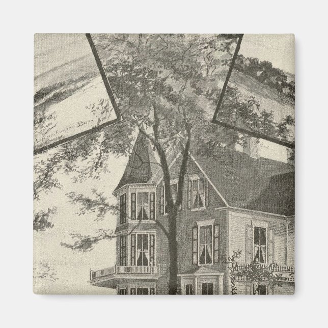 Mary Baker Eddy hemvist Magnet (Framsidan)