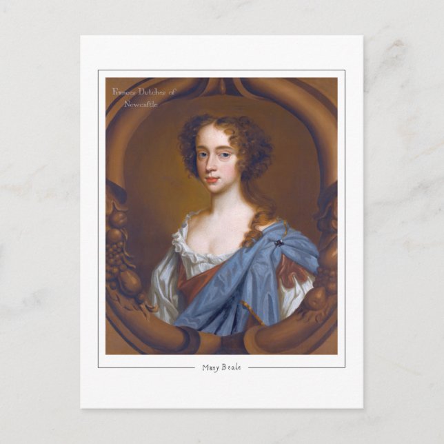 Mary Beale #3 - Finkonstkort Vykort (Framsida)