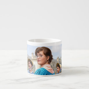 Mary Bennet och hennes systrar Espressomugg