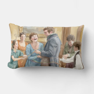 Mary Bennet's story in a Throw Pillow Lumbarkudde